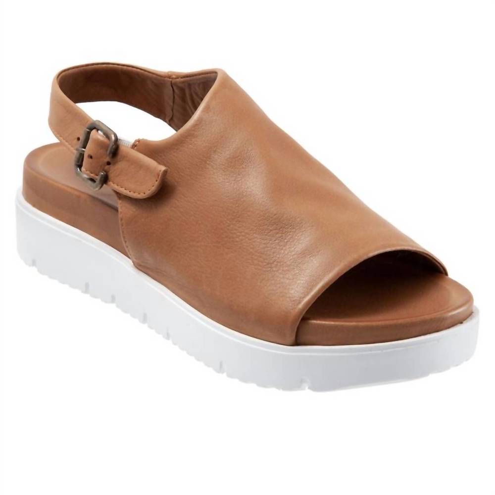 NEW BUENO women's summer yancy sandal in brown